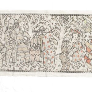 Nigerian Painting (Markers on Linen)