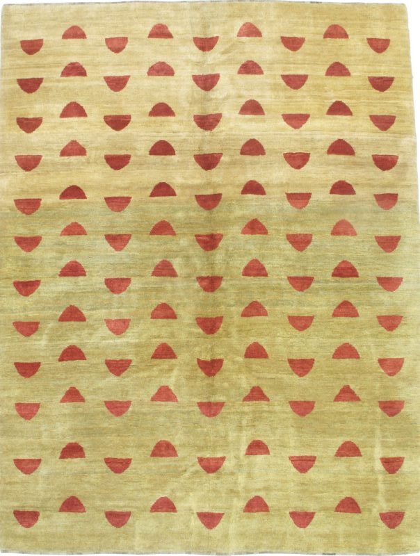 5306 Contemporary Persian “Half Moon” 8 ft 4 in x 11 ft