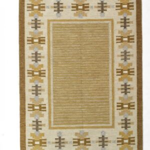 3083 Swedish Kilim 4 ft 7 x 6 ft 7 in