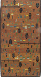 3545 Romanian Kilim 4 ft 10 x 9 ft