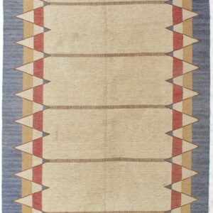 4190 Swedish Kilim 6 ft 8 x 10 ft 6 in