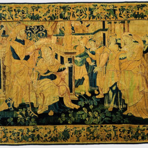 9987 Oudenard tapestry (16tth century) 8 ft x 10 ft 9