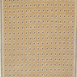 3430 European mid Century Kilim 6 ft 4 in x 9 ft 6 in