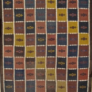 4359 Persian Afshar Kilim 10 ft x 16 ft 7 in
