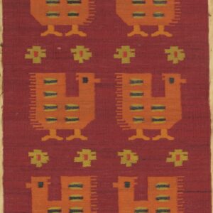 4136 Polish Kilim 2 ft 8 in x 4 ft 9 in