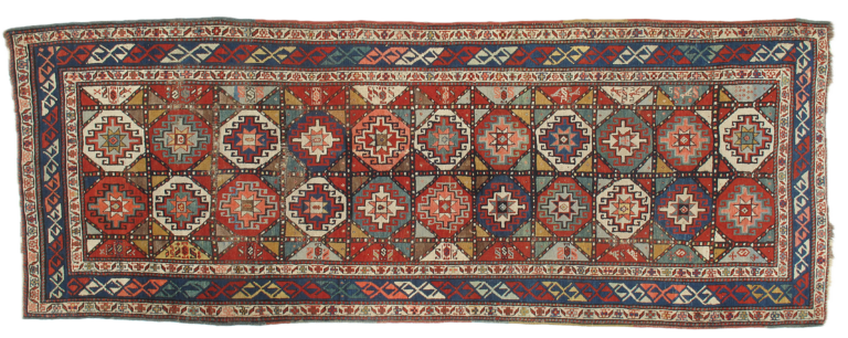 4518 Moghan Kazak 4 ft x 10 ft 9 in