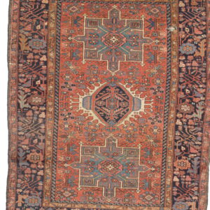 4622 Heriz 4 ft 8 in x 6 ft 1 in