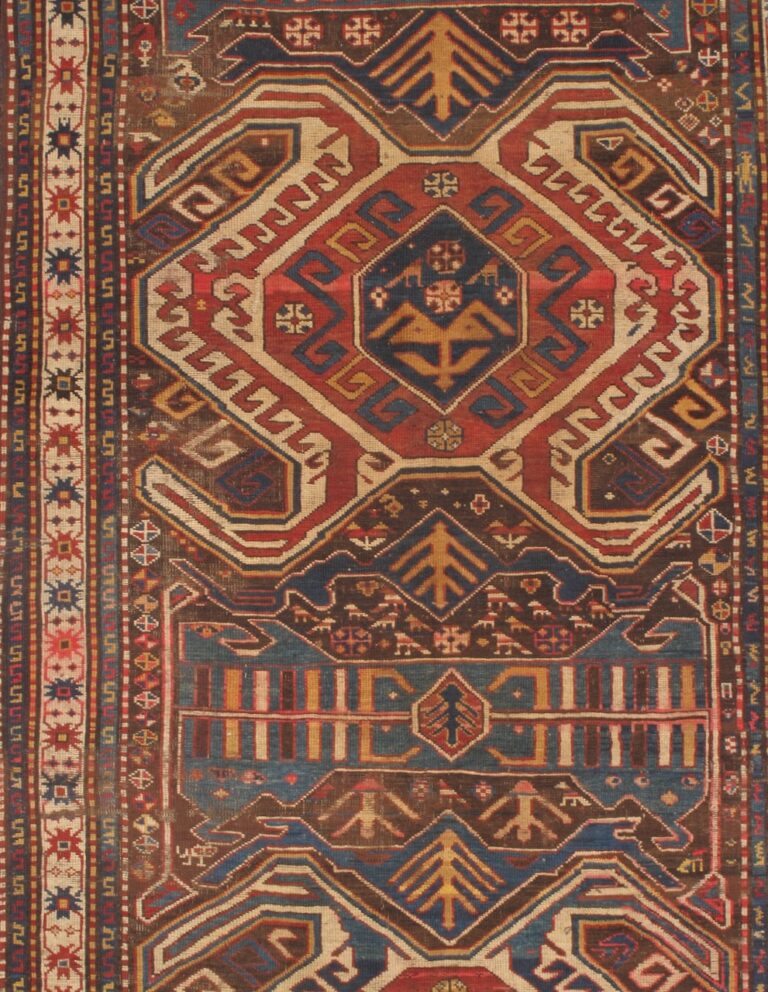 4978 Lenkoran Kazak 5 ft x 12 ft 4 in