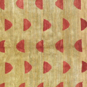 5306 "Half Moon" Contemporary Persian Rug 8 ft 4 in x 11 ft