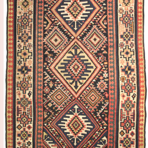 7910 Kuba Kilim 5 ft 3 in x 12 ft