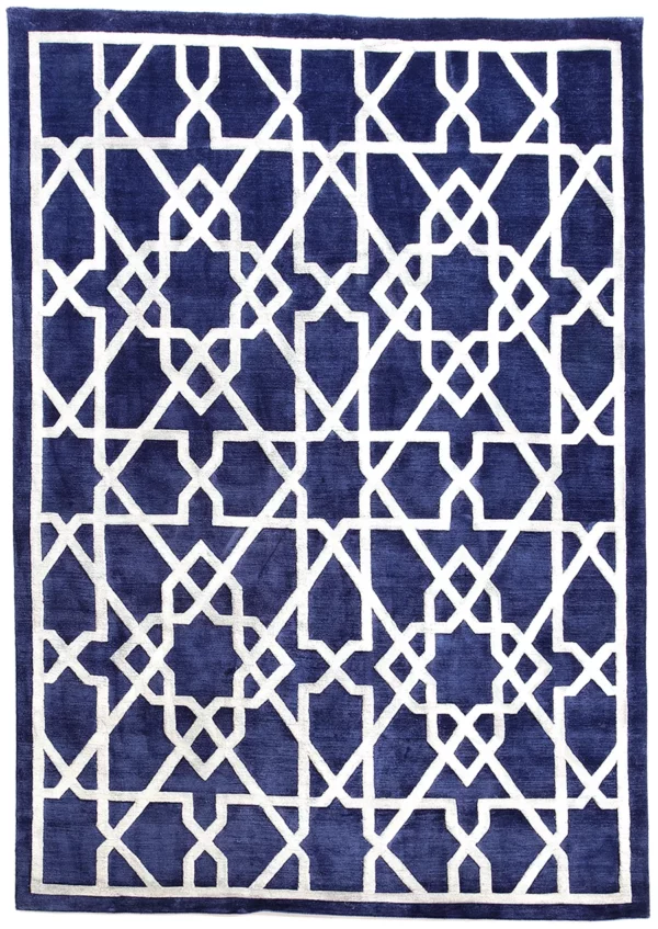 Alhambra 200 knot silk rug - Image 2