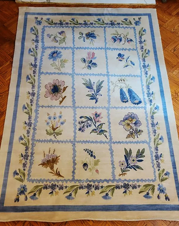 Botanica 300 knot silk rug