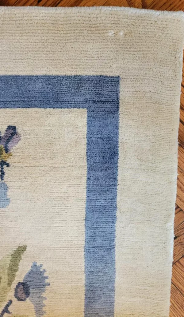 Botanica 300 knot silk rug - Image 4