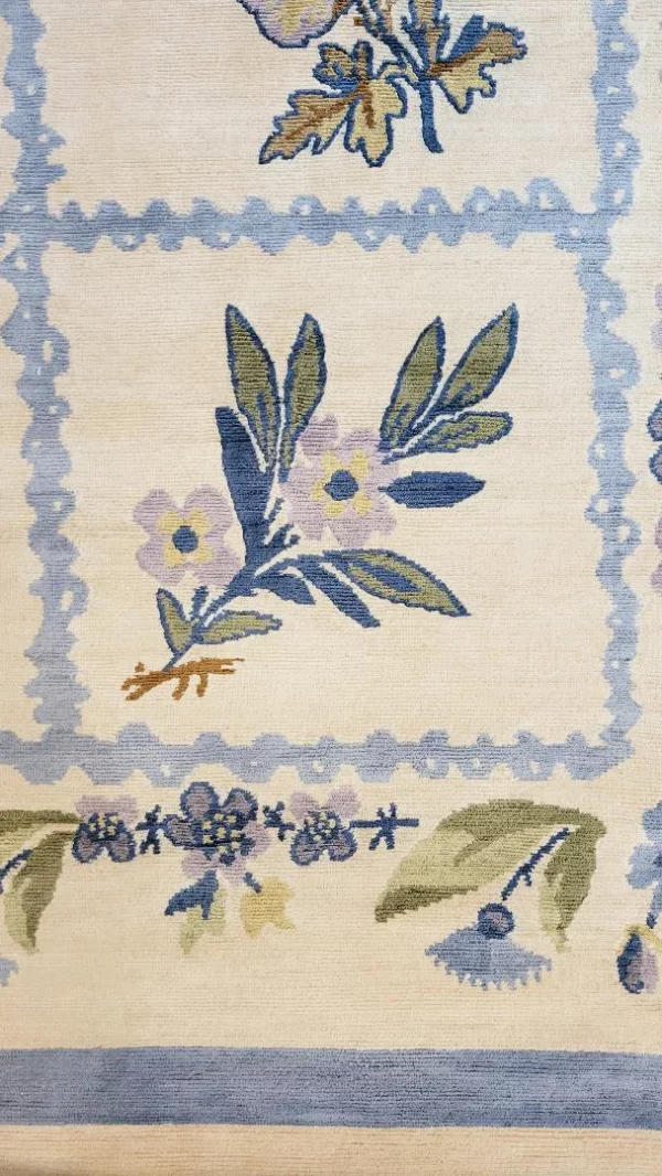 Botanica 300 knot silk rug - Image 5