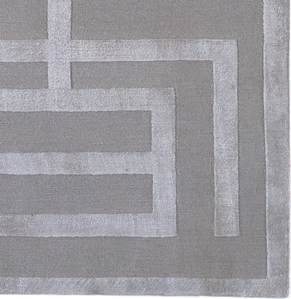 Chinoise wool and silk runner - Image 2