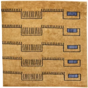 Elemental Art Deco rug