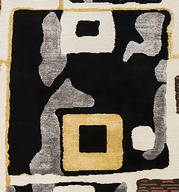 Klimt Fulfillment silk and wool rug - Image 3