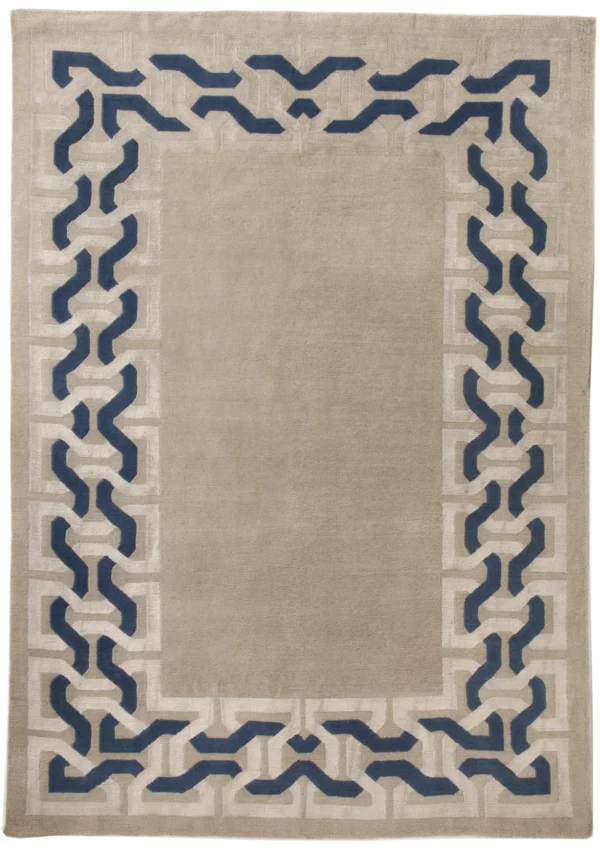 Garden Path wool & silk rug