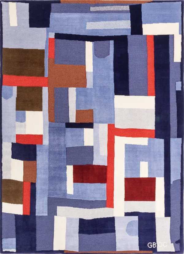 Gee's Bend Ghost Pockets rug