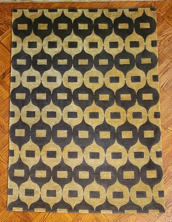A pair of wool & linen runners