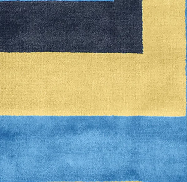 Gee's Bend Loretta Pettway Housetop rug - Image 2
