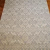 Scrollwork wool & silk