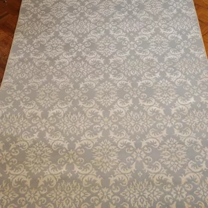 Scrollwork wool & silk