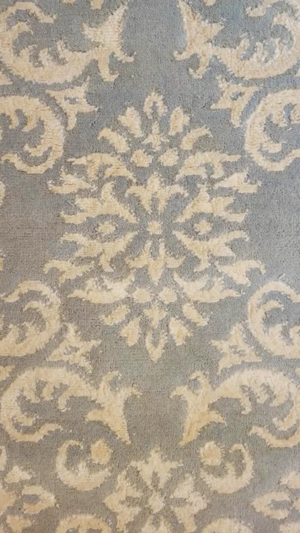 Scrollwork Wool & Silk Runner - Image 2