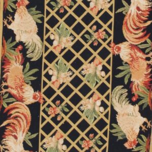 1043 French Needlepoint 2 ft 10 in x 7 ft 9 in
