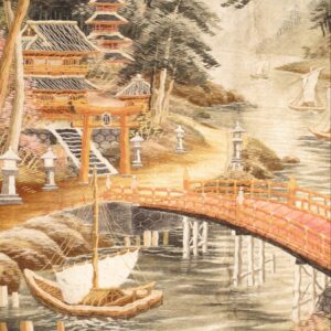 1085 Japanese Tapestry 4 ft 2 in x 6 ft 2 in