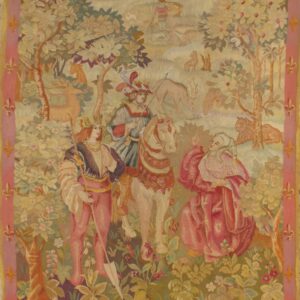 2455 French Tapestry 5 ft 5 in x 6 ft 5 in