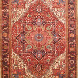 4924 Heriz 9 ft 8 x 12 ft 6 in
