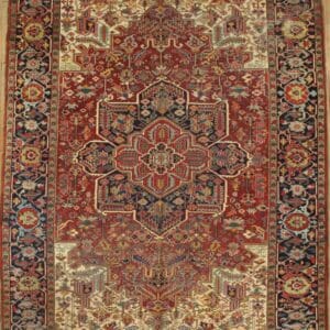 1093 Heriz 9 ft 7 in x 12 ft 9 in