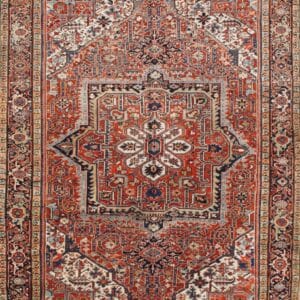 4866 Heriz 9 ft 9 x 12 ft 6 in